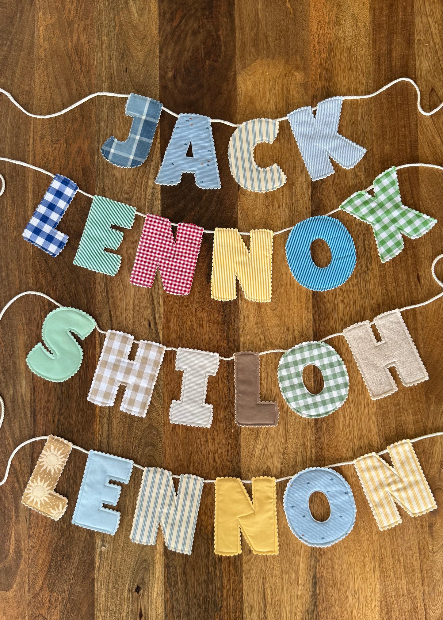Custom Name Garland