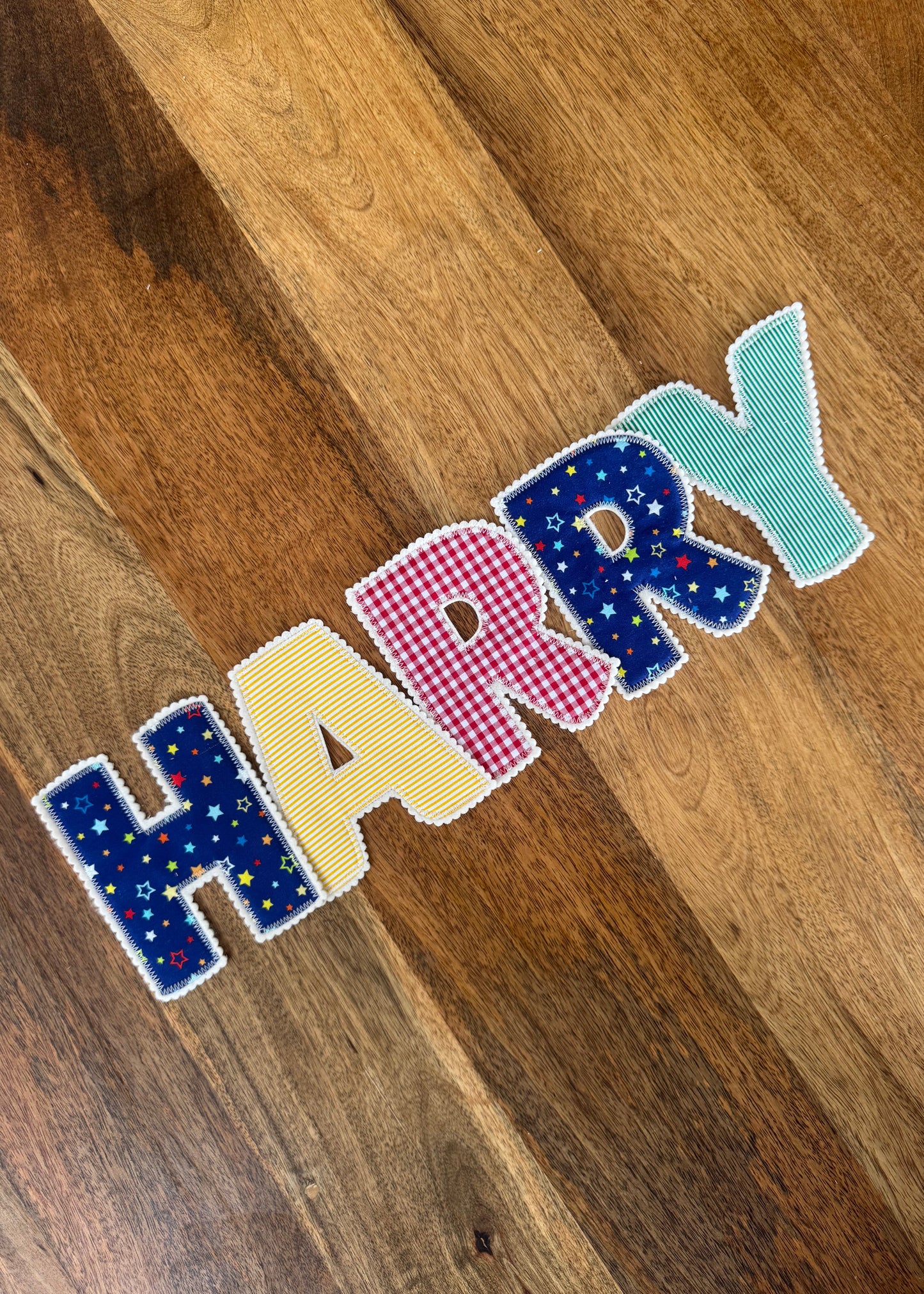 Custom Border Name Garland
